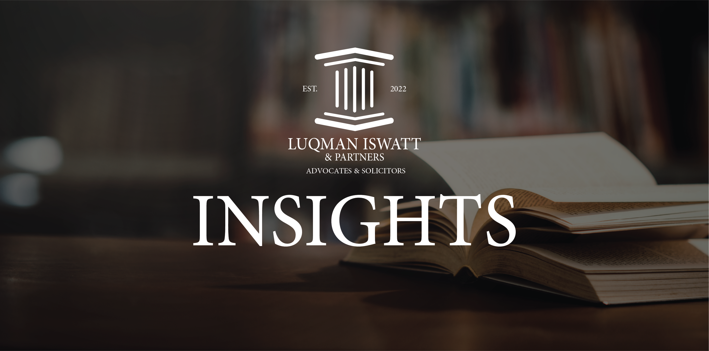 Insights In Home Menu, LUQMAN ISWATT &amp; PARTNERS